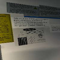 Norlake Upright Double Door Glass Refrigerator image 2